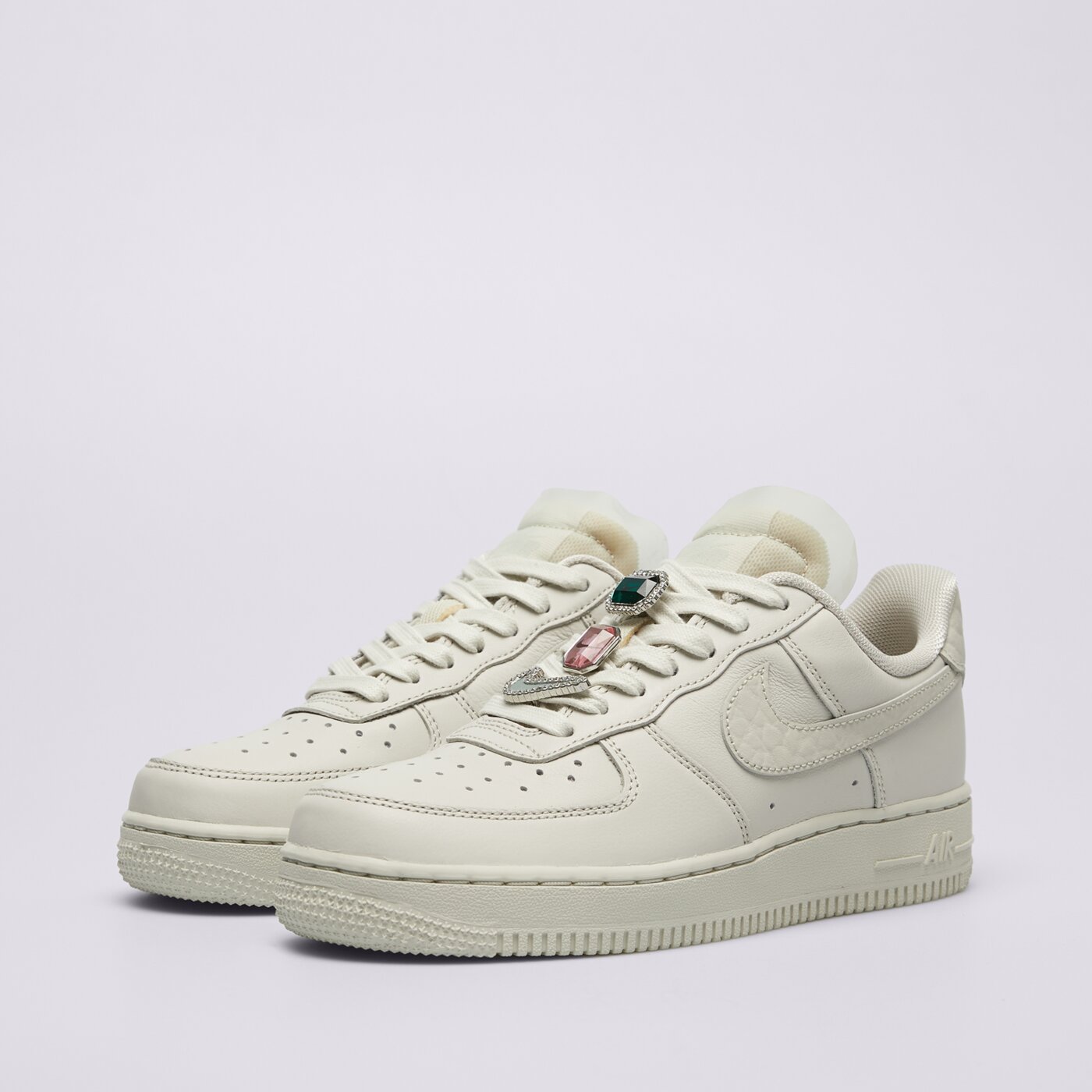 Buty sportowe damskie NIKE AIR FORCE 1 LOW PREMIUM dn5463-001 kolor beżowy