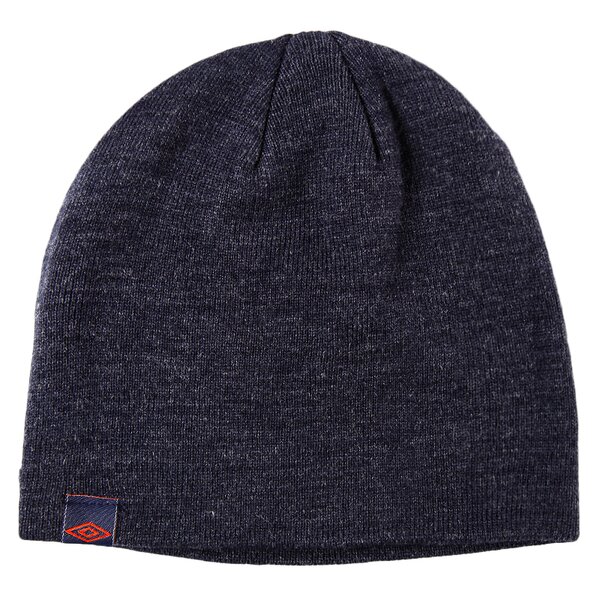 Czapka zimowa damska UMBRO CZAPKA CLASSIC BEANIE NAVY ul33cau04 kolor granatowy