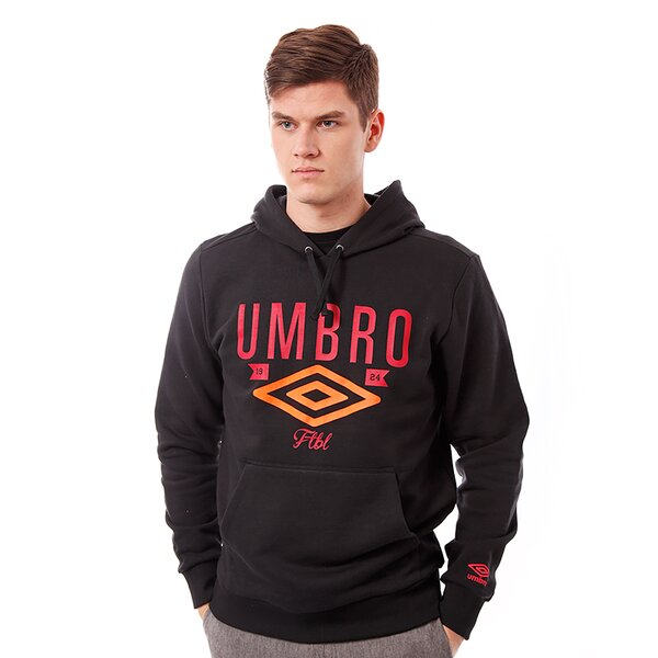 Bluza męska UMBRO BLUZA GRC FTBL OH HD TOP 62514u060 kolor czarny