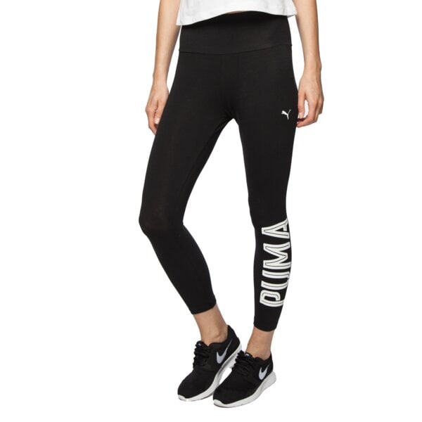Spodnie dresowe damskie PUMA SPODNIE STYLE SWAGGER 3 4 83821101 kolor czarny
