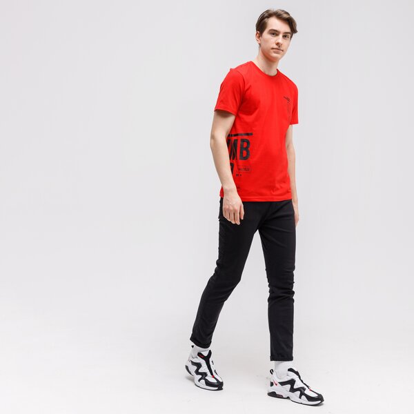 Koszulka męska UMBRO T-SHIRT AXSEN ul121tsm55001 kolor czerwony