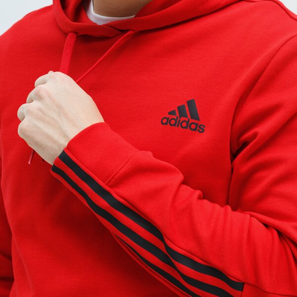 Bluza męska ADIDAS BLUZA Z KAPTUREM M DK HD gp8599 kolor czerwony