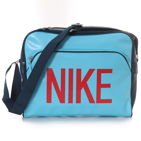 Torba sportowa damska NIKE TORBA HERITAGE AD TRACK BAG ba4358326 kolor niebieski