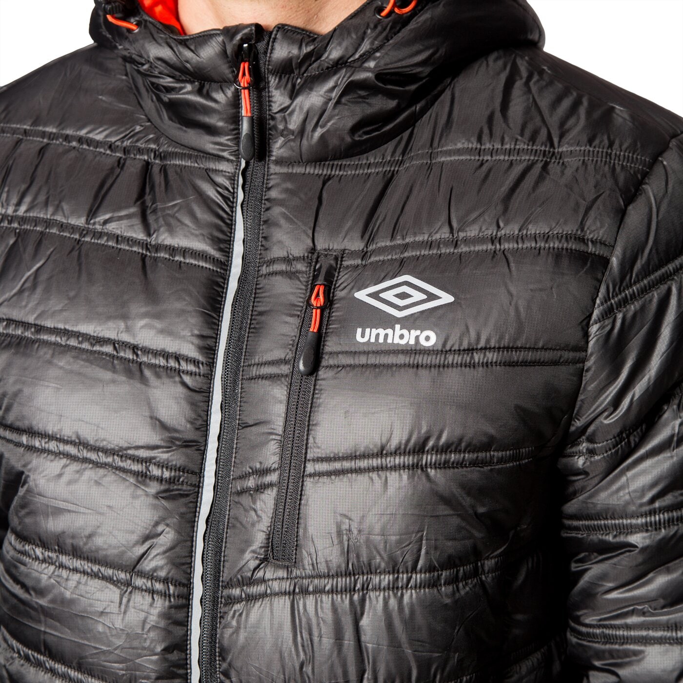 Kurtka zimowa męska UMBRO KURTKA ORANGE ul36kum40001 kolor czarny