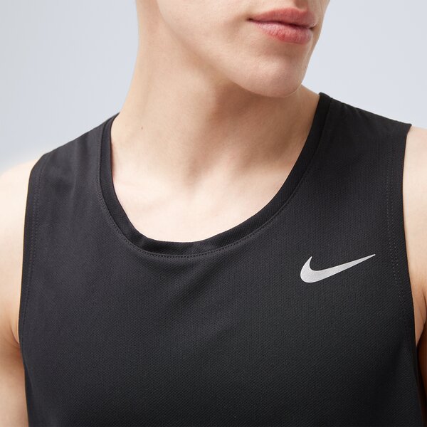 Tank top męski NIKE TANK M NK DF MILER TANK dv9321-010 kolor czarny