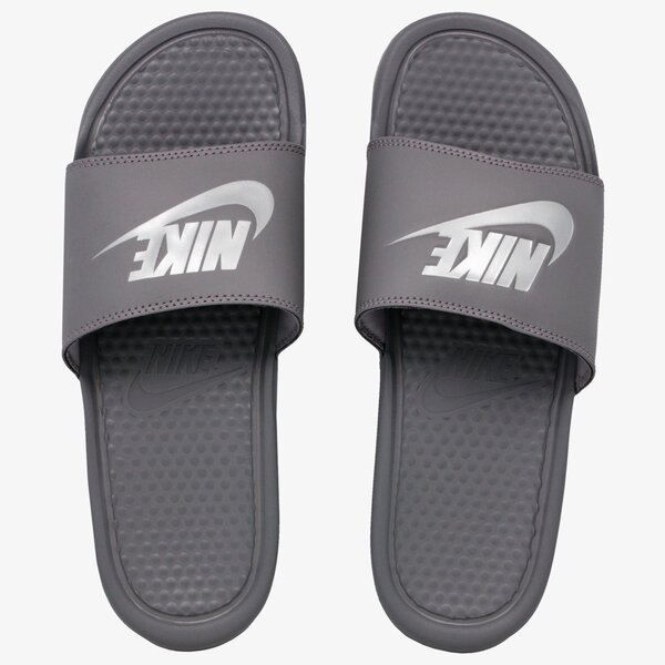 Klapki męskie NIKE BENASSI JDI 343880-020 kolor szary