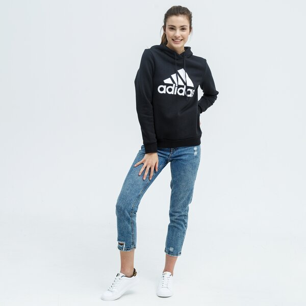 Bluza damska ADIDAS BLUZA Z KAPTUREM W BL FL HD gl0653 kolor czarny