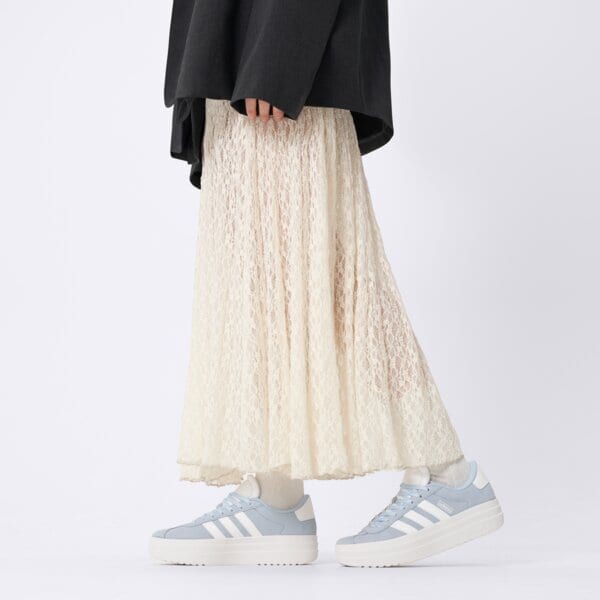 Buty dziecięce ADIDAS VL COURT BOLD J ji1018 kolor niebieski