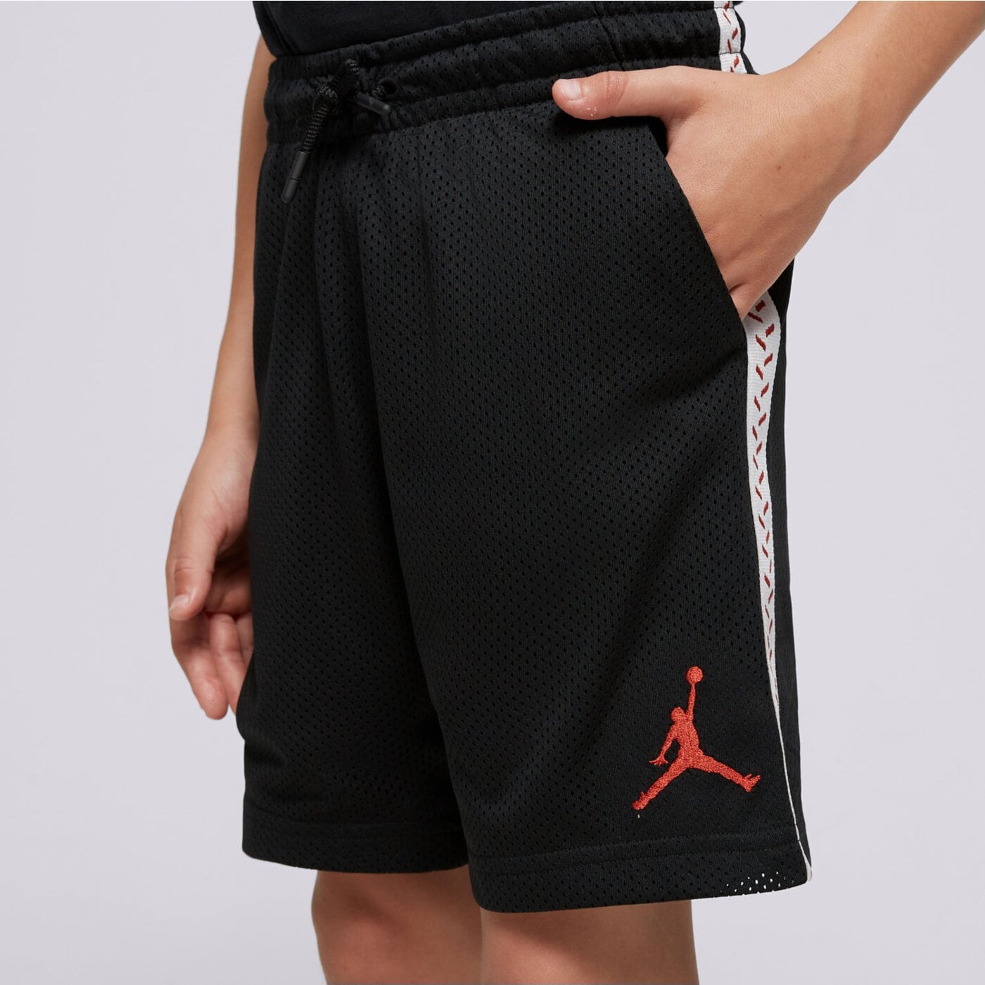 Spodenki dziecięce JORDAN SZORTY JDB MJ FLT MVP MESH SHORT BOY 95c885-023 kolor czarny