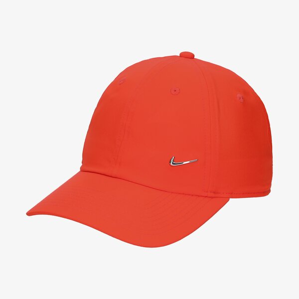 Czapka z daszkiem damska NIKE CZAPKA UNISEX NIKE SPORTSWEAR HERITAGE86 CAP 943092-891 kolor pomarańczowy