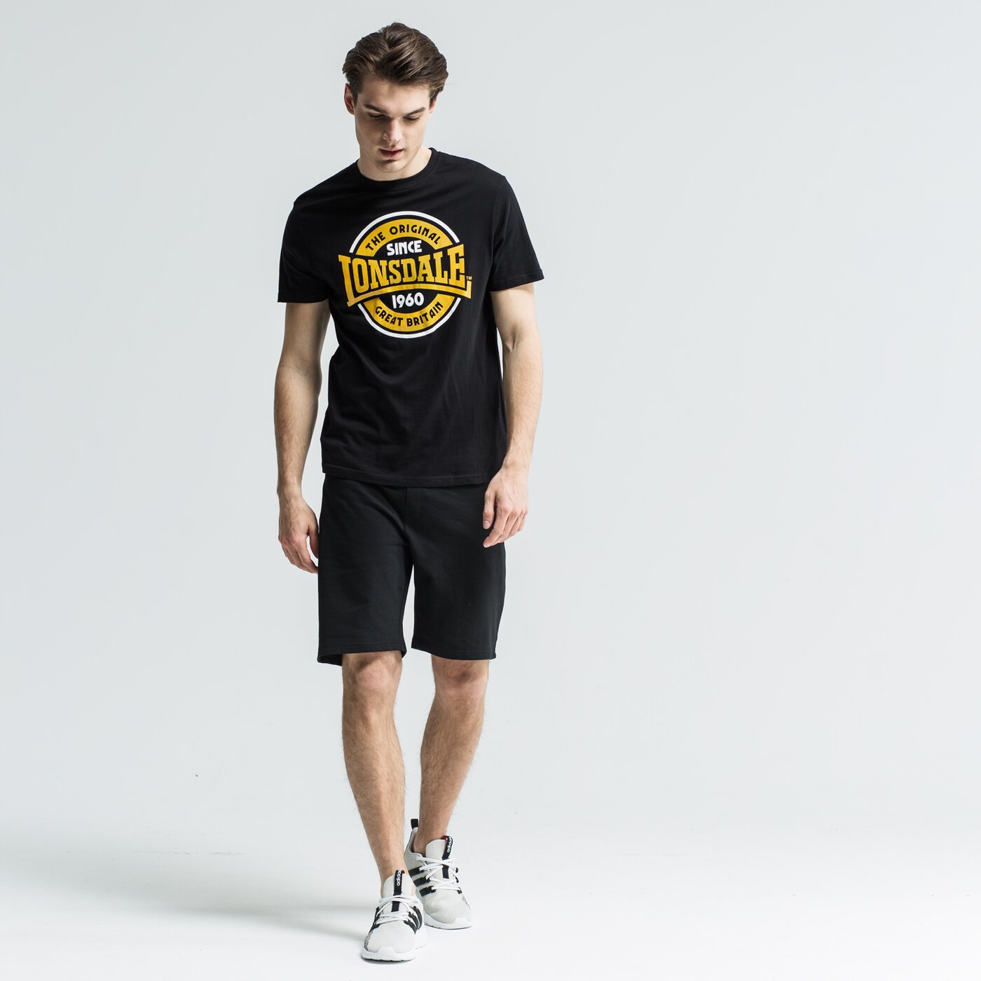 Koszulka męska LONSDALE T-SHIRT SS RICHBORNE 1139151000 kolor czarny