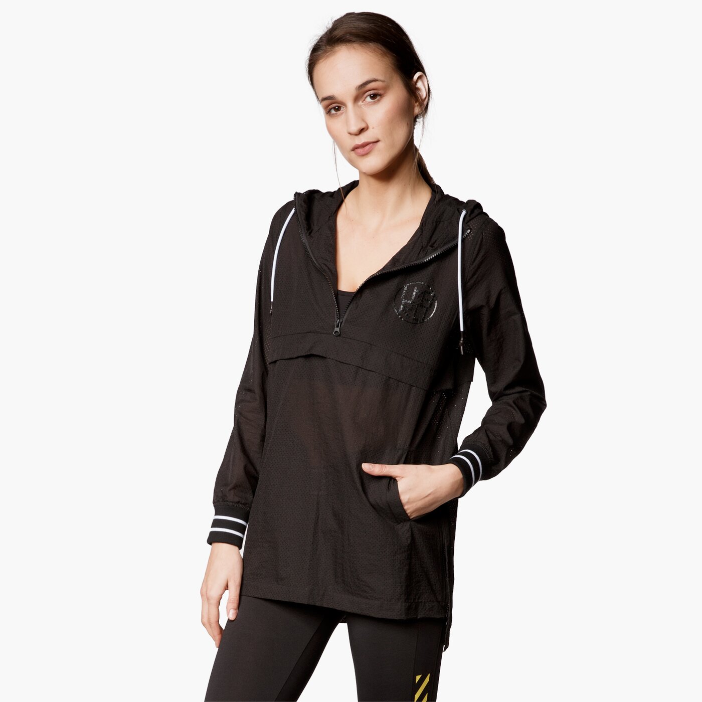 Kurtka przejściowa damska UMBRO KURTKA BOXEO ul17kud13001 kolor czarny