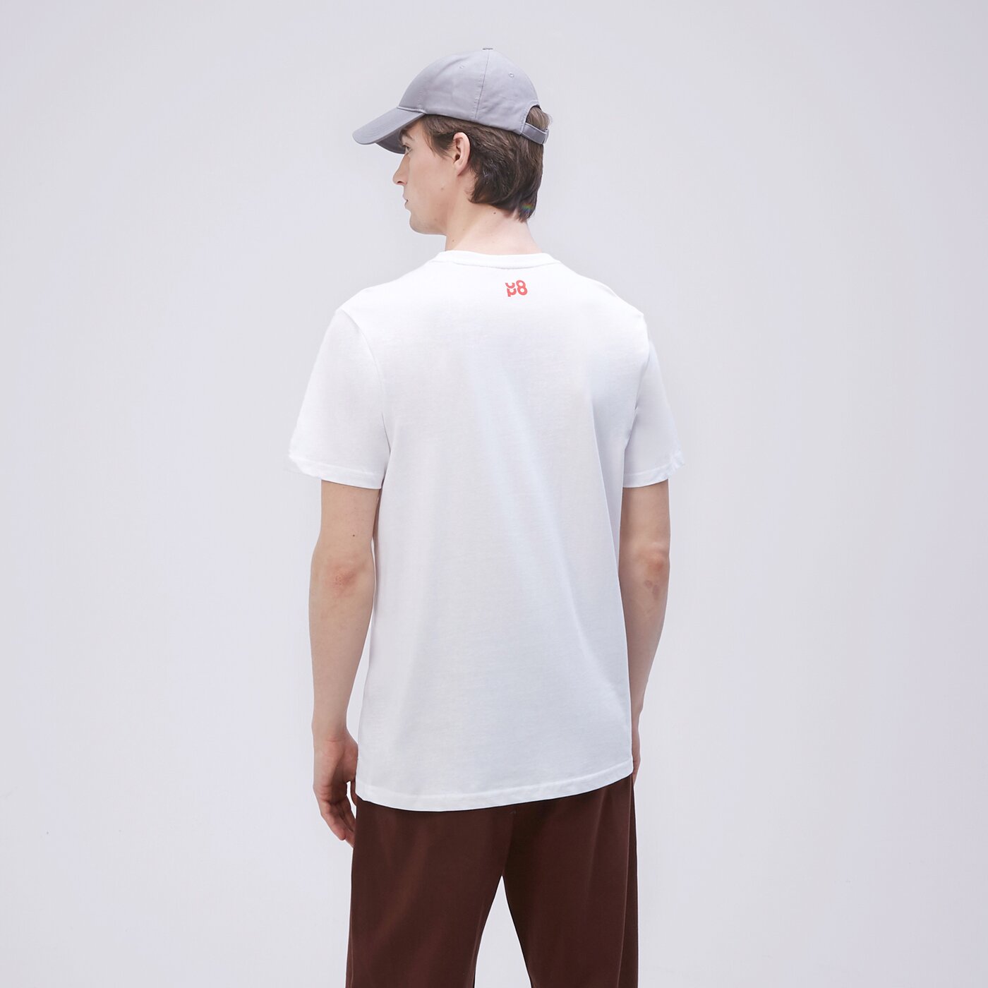 Koszulka męska UP8 T-SHIRT CORLISS up123tsm31001 kolor biały