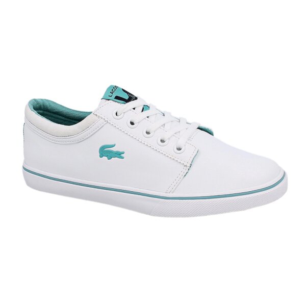 Buty sportowe damskie LACOSTE VAULTSTAR SLEEK ENS  729scw1202t2a kolor biały