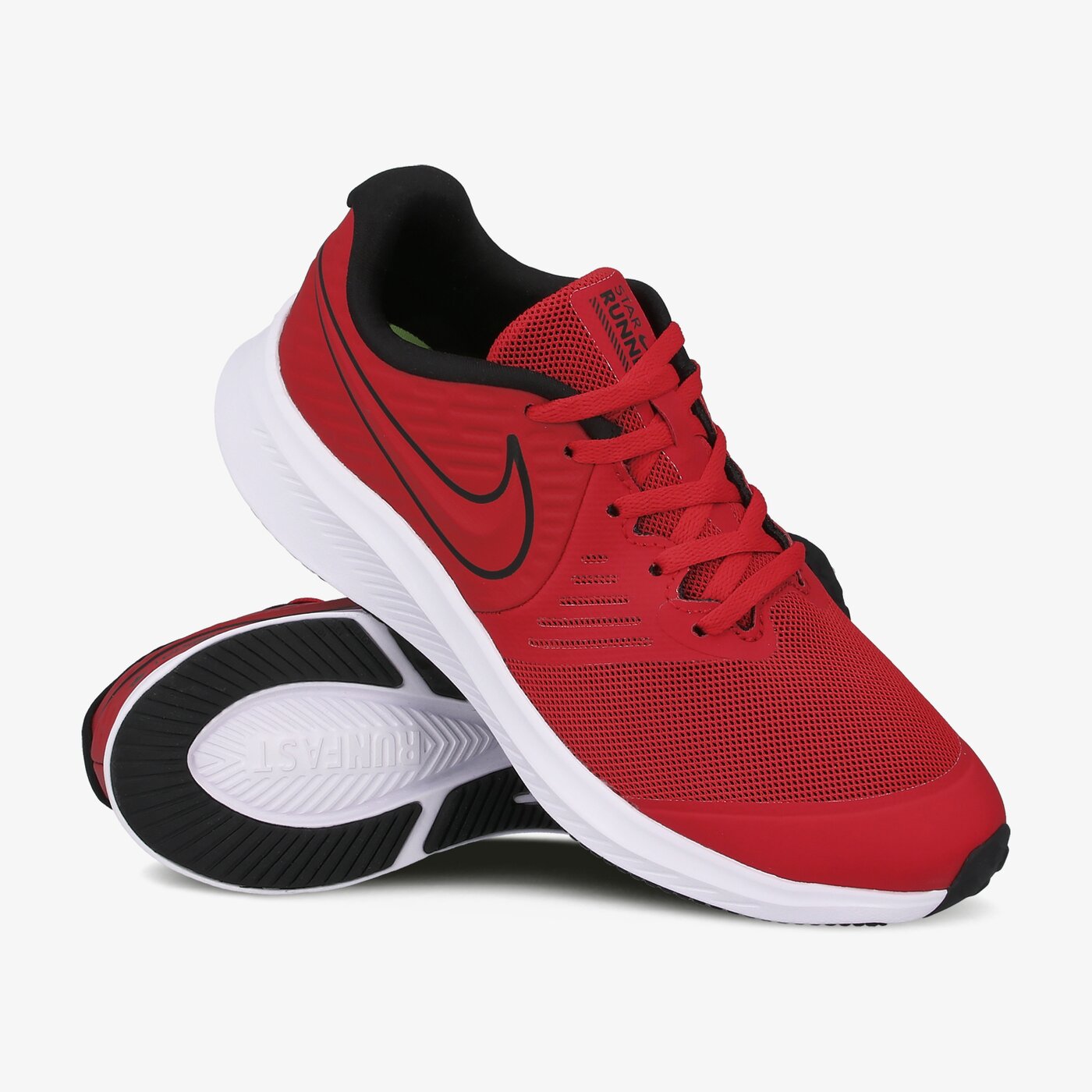 Buty do biegania dla dzieci NIKE STAR RUNNER 2 aq3542-600 kolor czerwony