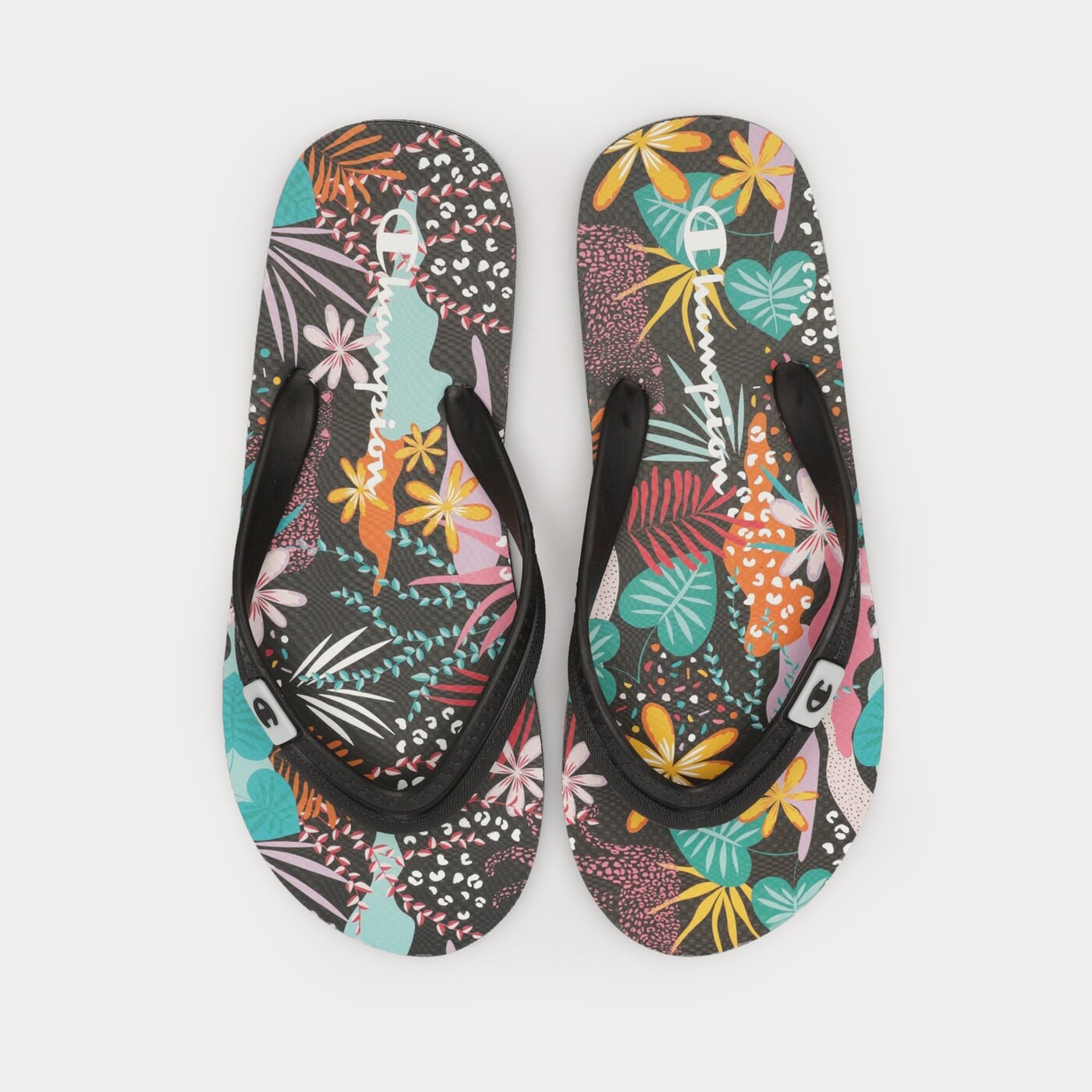 Klapki damskie CHAMPION BIG CLASSIC s22045-kk002 kolor czarny