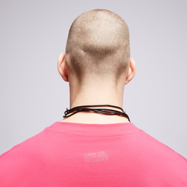 S.NOW JOB SIZEER T SHIRT "NOT MY DAY"-MAGENTA si323tsu54001 kolor różowy