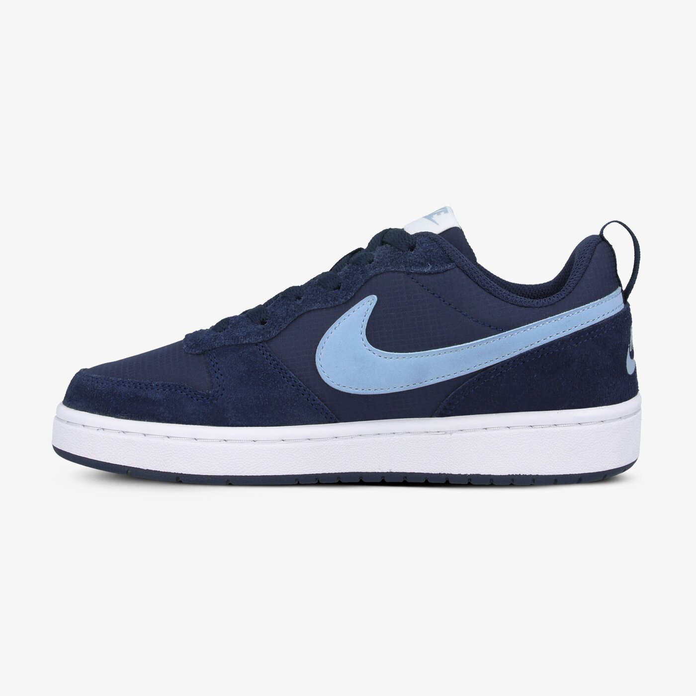 Buty dziecięce NIKE COURT BOROUGH LOW 2 PE cd6144-400 kolor granatowy