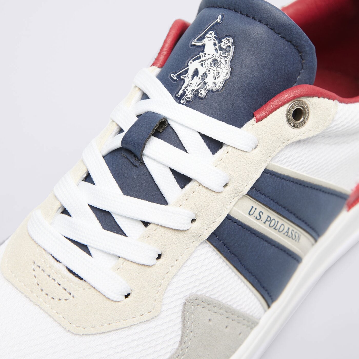 Buty sportowe męskie U.S. POLO ASSN. NATE001 nate001whired01 kolor biały