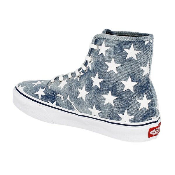 Buty sportowe damskie VANS AUTHENTIC HI  vrqf7xjw kolor niebieski