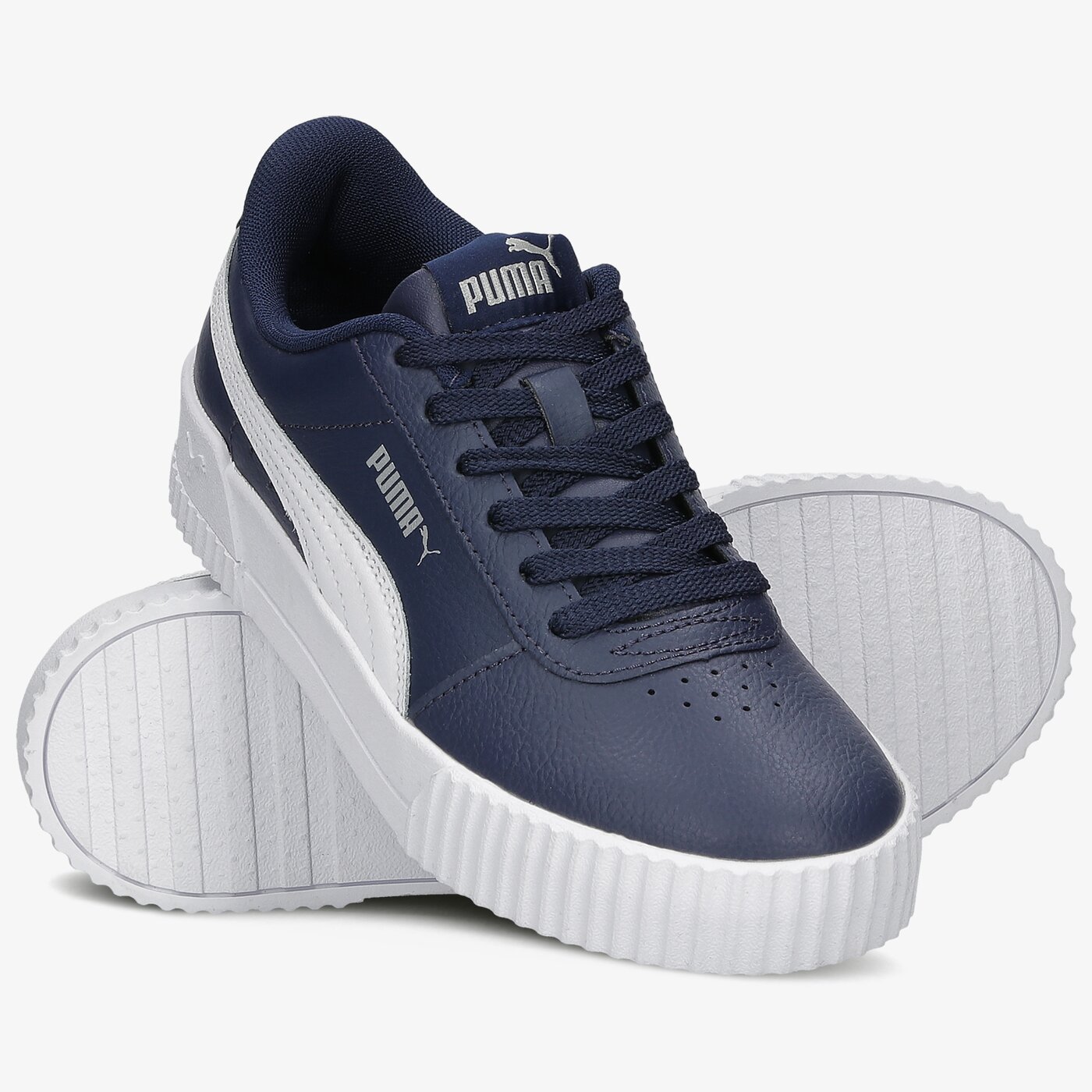 Buty dziecięce PUMA CARINA L JR 37067724 kolor granatowy