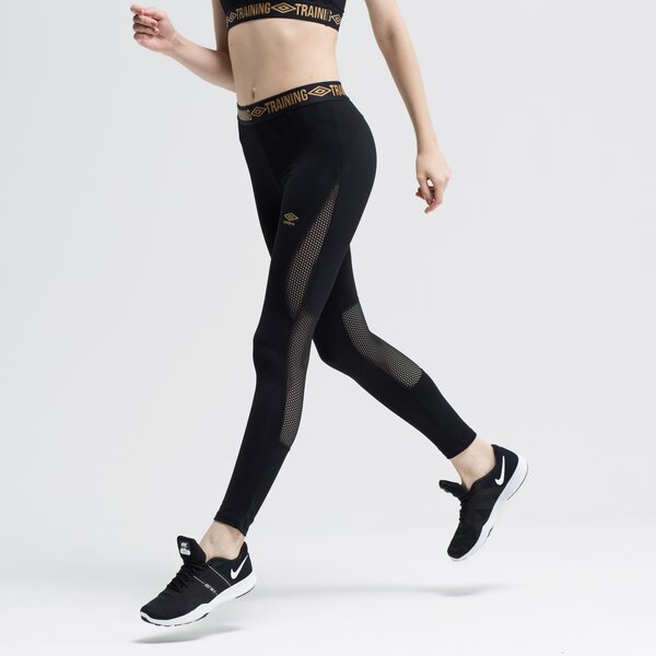 Spodnie dresowe damskie UMBRO LEGGINGS MIMIZU ul39spd09001 kolor czarny
