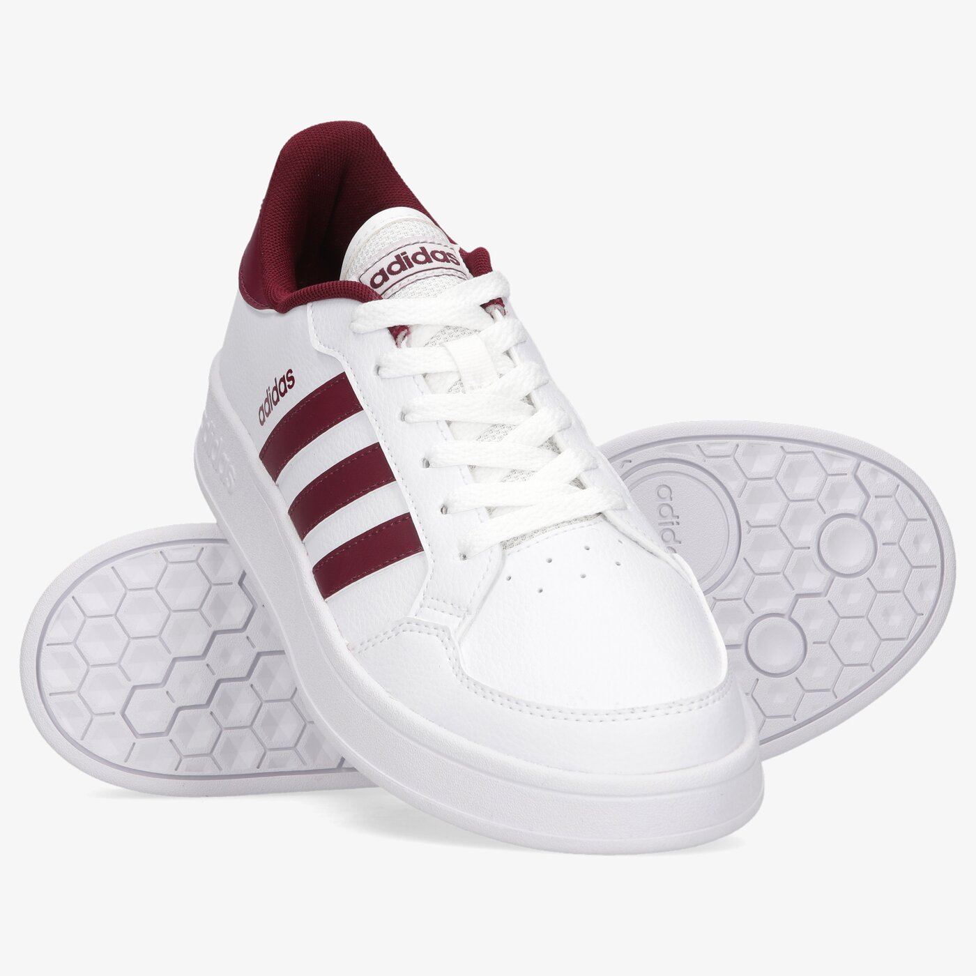 Buty sportowe męskie ADIDAS BREAKNET h01960 kolor biały