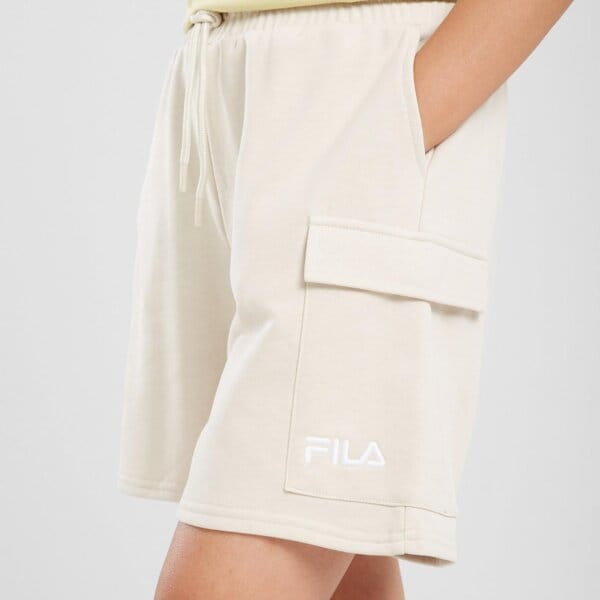 Spodenki damskie FILA SZORTY CORINE CRGO SHT STN ss24jdw010corinestn kolor beżowy