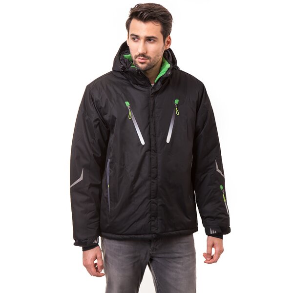 Kurtka zimowa męska FEEWEAR  KURTKA PIMO fw34pkum05001 kolor czarny