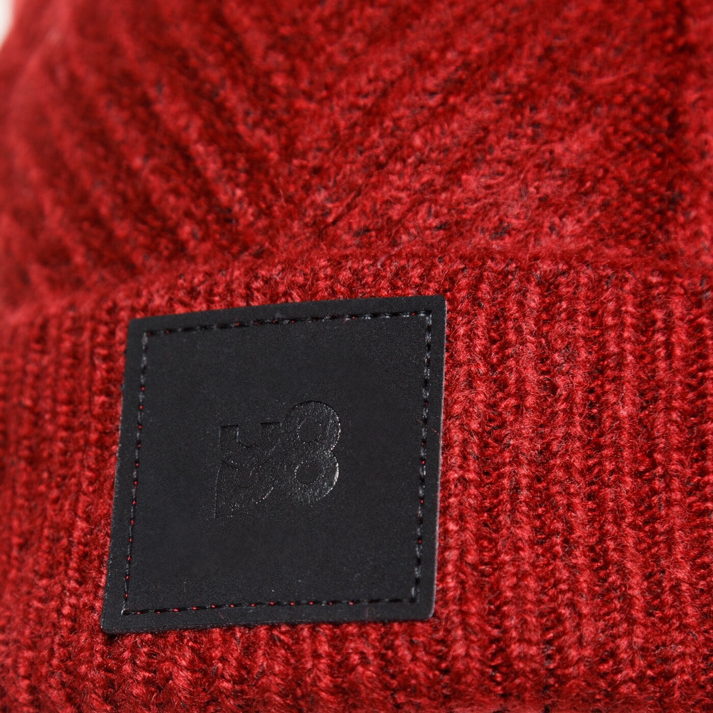 Czapka zimowa damska UP8 CZAPKA ABAJ up321hat63002 kolor czerwony