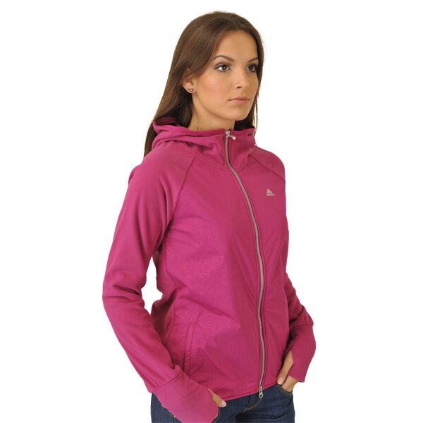 Bluza damska ADIDAS POLAR CL Q3 HOODED PF o05094 kolor różowy