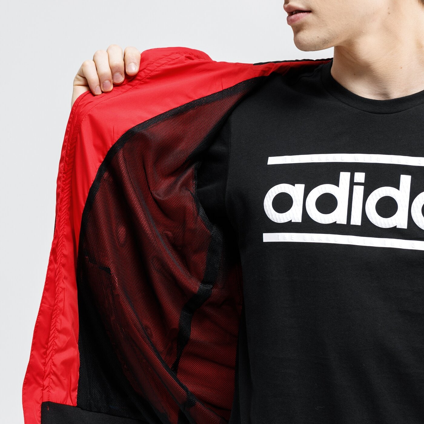 Kurtka przejściowa męska UMBRO KURTKA TUMBA ul120kum22001 kolor czerwony