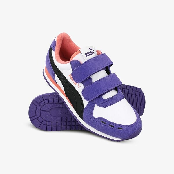 Buty dziecięce PUMA CABANA RACER SL V PS 36073245 kolor fioletowy
