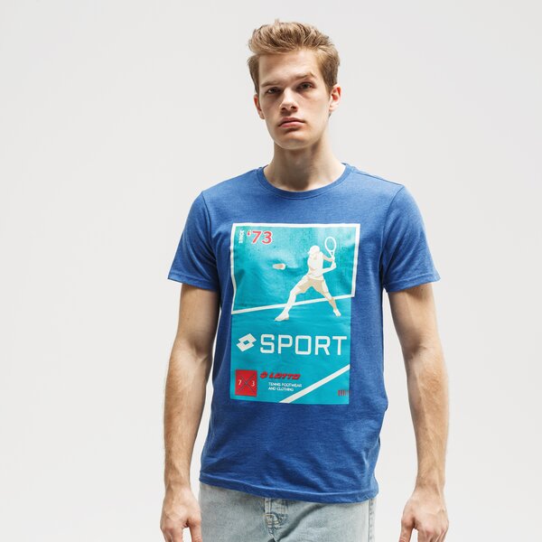Koszulka męska LOTTO T-SHIRT MIGRO lo120tsm15001 kolor granatowy