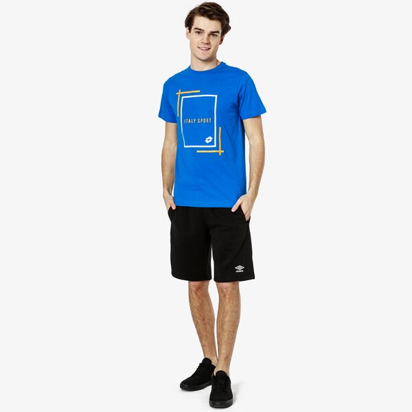 Koszulka męska LOTTO T-SHIRT SS CIAMPINO lo19tsm25001 kolor niebieski