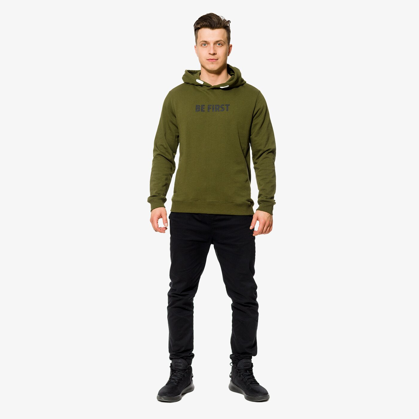 Bluza męska UMBRO BLUZA HARE ul18blm02002 kolor zielony