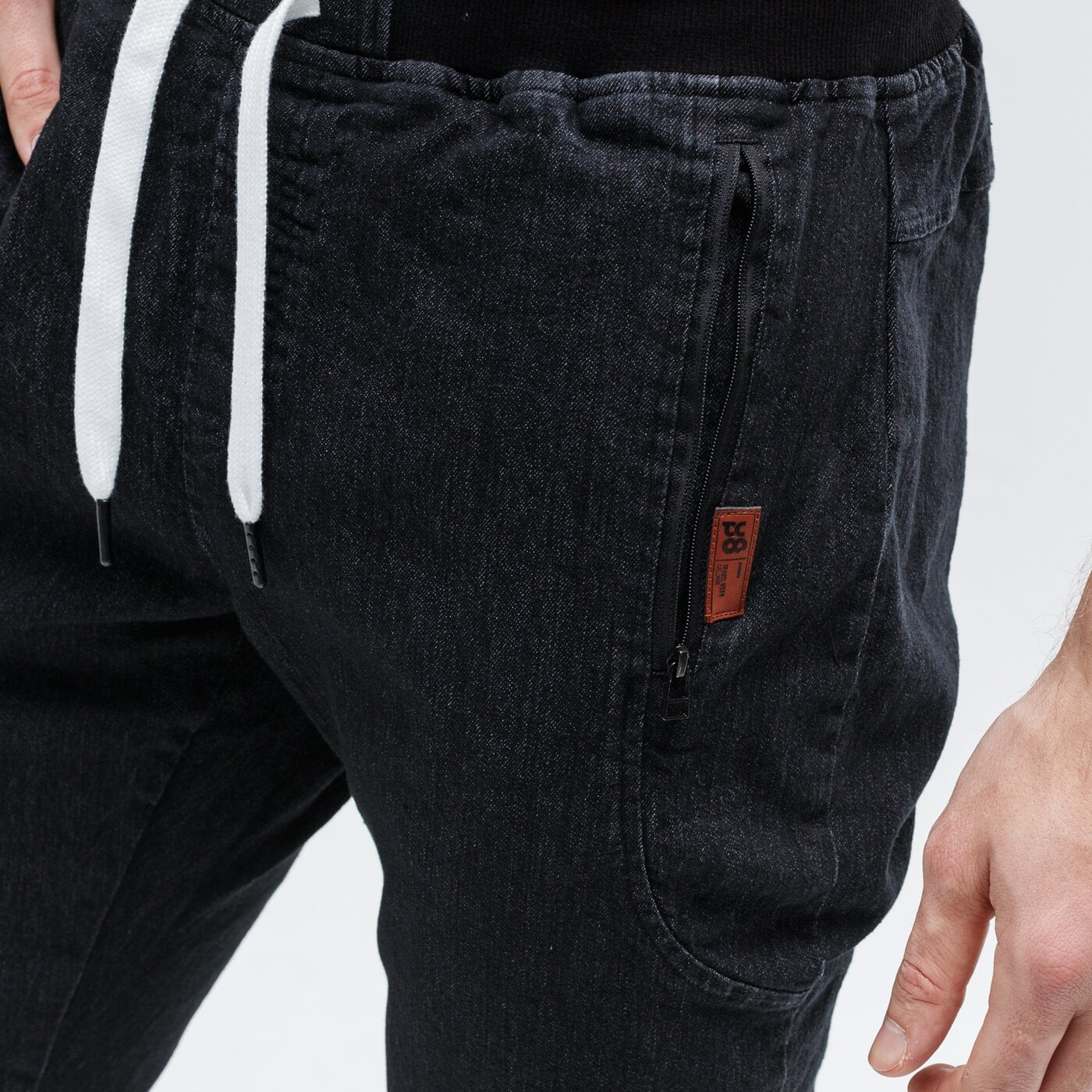 Spodnie dresowe męskie UP8 SPODNIE KILLY up120spm08002 kolor czarny