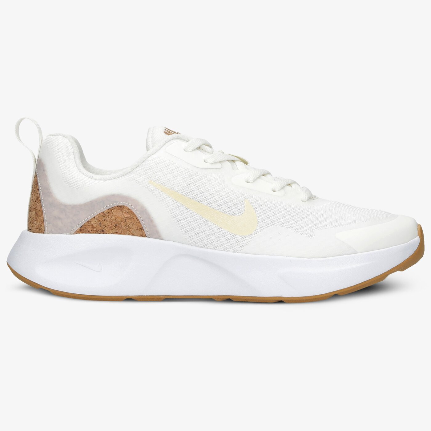 Buty sportowe damskie NIKE WMNS WEARALLDAY dj1978-100 kolor beżowy