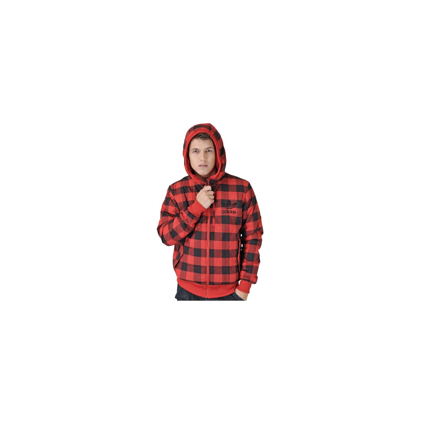 Kurtka zimowa męska ADIDAS KURTKA AC PADDED JACKET GRAPHIC o57771 