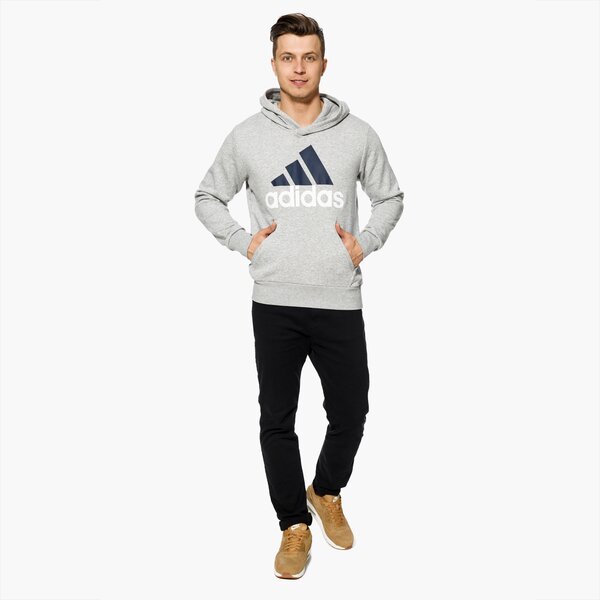 Bluza męska ADIDAS BLUZA ESS LIN P/O FT s98775 kolor szary