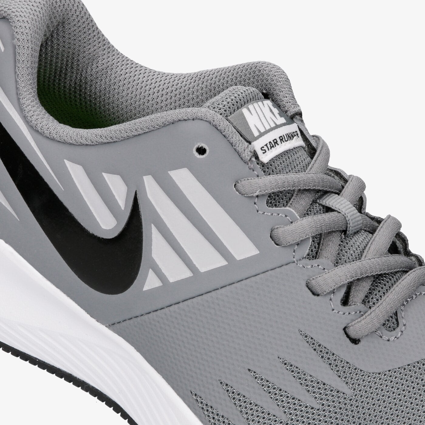 Buty do biegania dla dzieci NIKE STAR RUNNER (GS) 907254-006 kolor szary