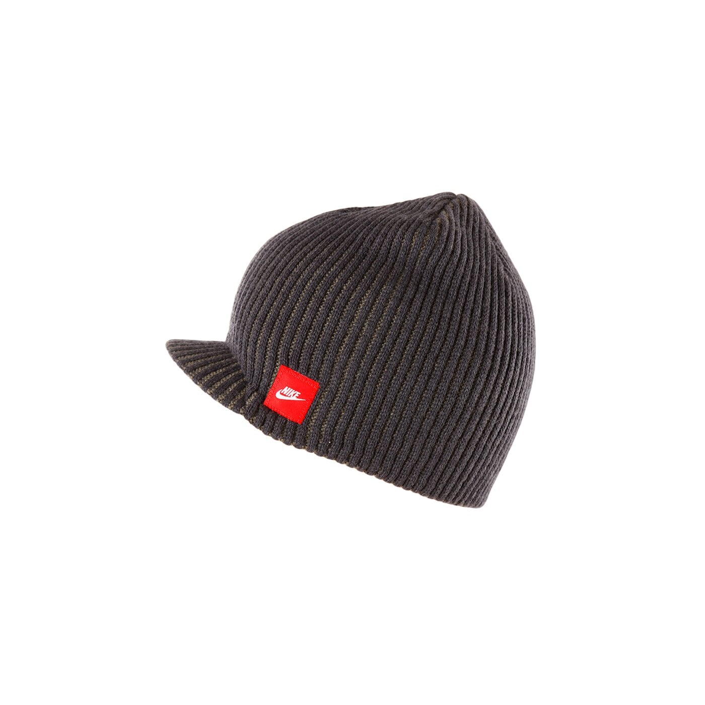 Czapka zimowa damska NIKE CZAPKA RIB PEAK BEANIE WERE 603847210 kolor khaki