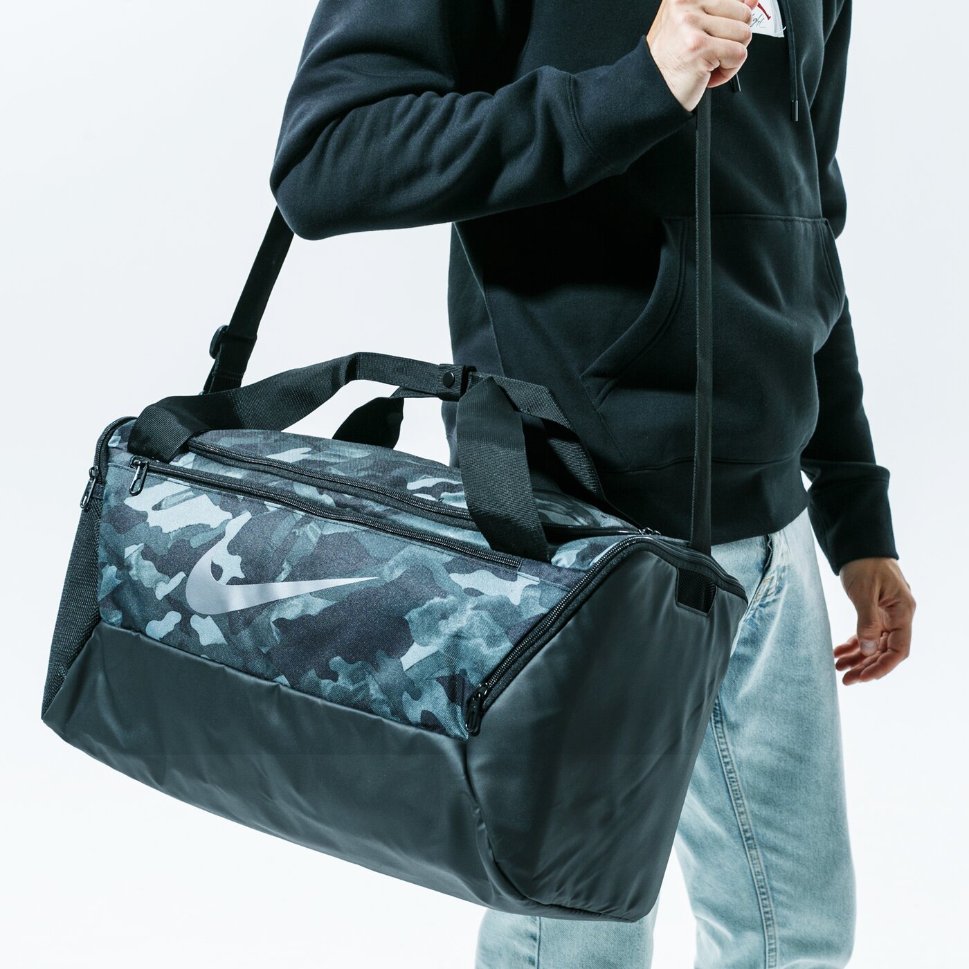 Torba sportowa damska NIKE TORBA BRASILIA S ba6219-077 kolor multicolor