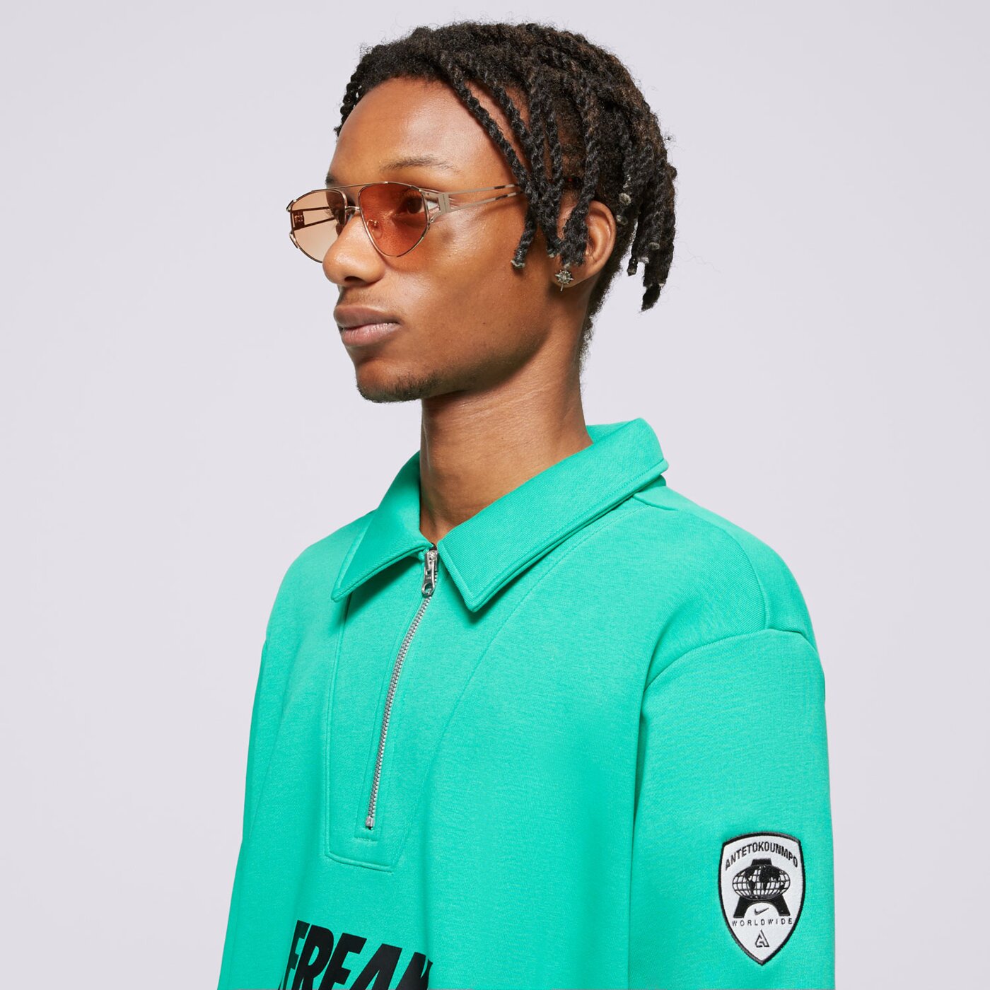 Bluza męska NIKE BLUZA GA M NK DF STD ISS QZ NBA fz0928-324 kolor zielony