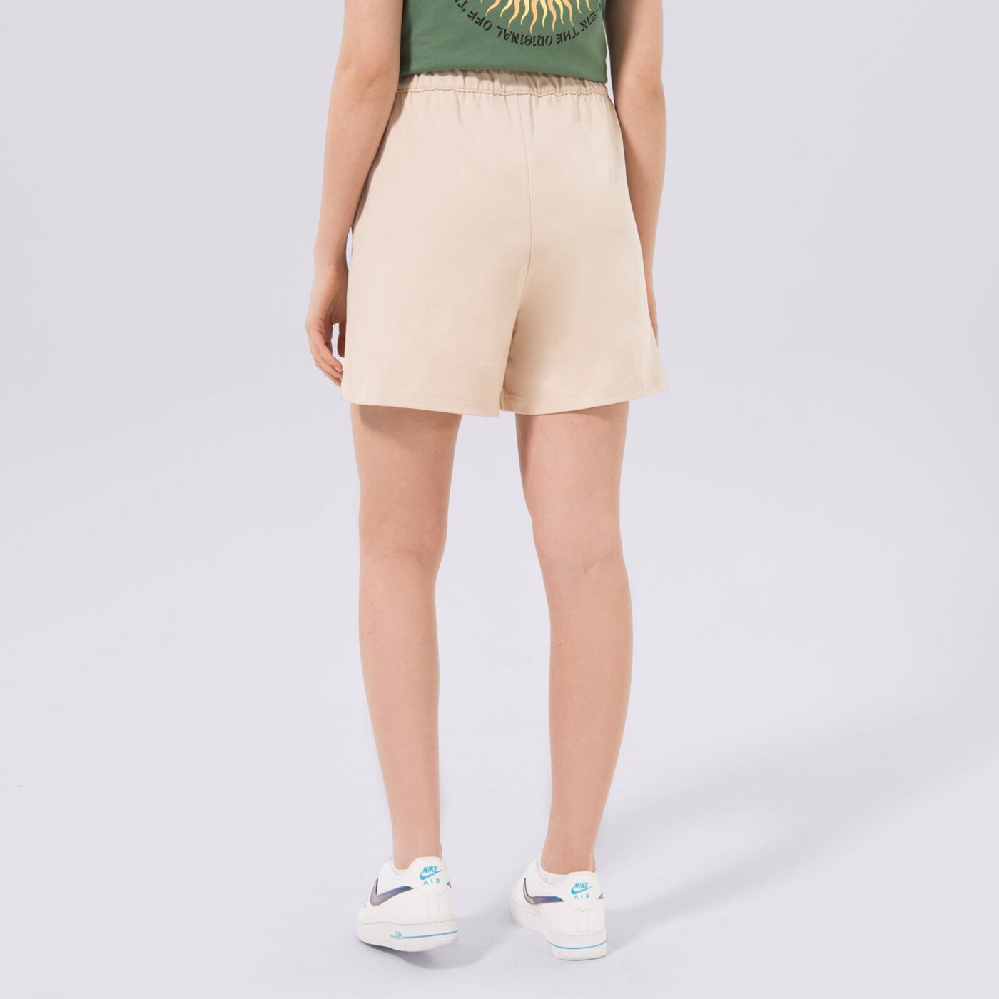 Spodenki damskie NIKE SZORTY dm6728-126 kolor beżowy
