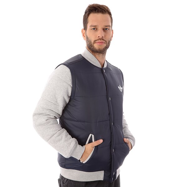Kurtka zimowa męska ADIDAS KURTKA SST PAD ADJUST g86311 kolor granatowy
