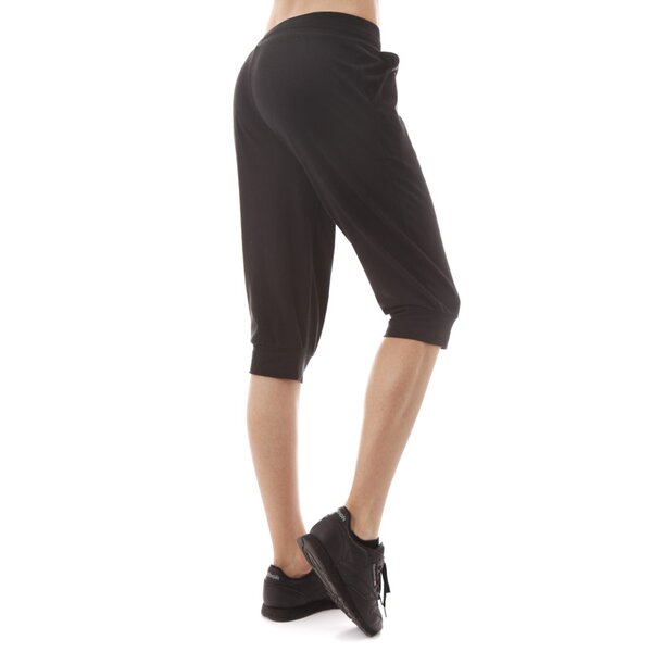 Spodnie dresowe damskie REEBOK SPODNIE EL JERSEY CAPRI z58429 kolor czarny