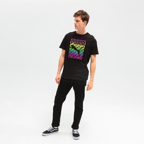 Koszulka męska PUMA T-SHIRT PRIDE 587777 01 kolor czarny