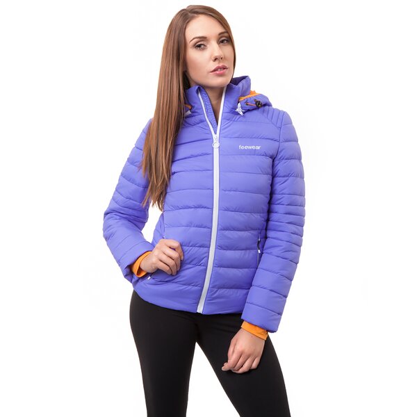 Kurtka zimowa damska FEEWEAR  KURTKA WIWA fw34pkud04001 kolor fioletowy