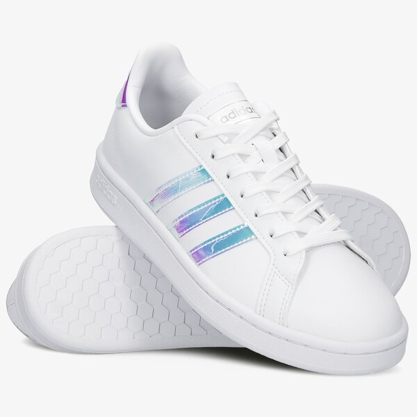 Buty sportowe damskie ADIDAS GRAND COURT ee9689 kolor biały